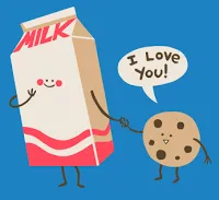 Cookies and milk