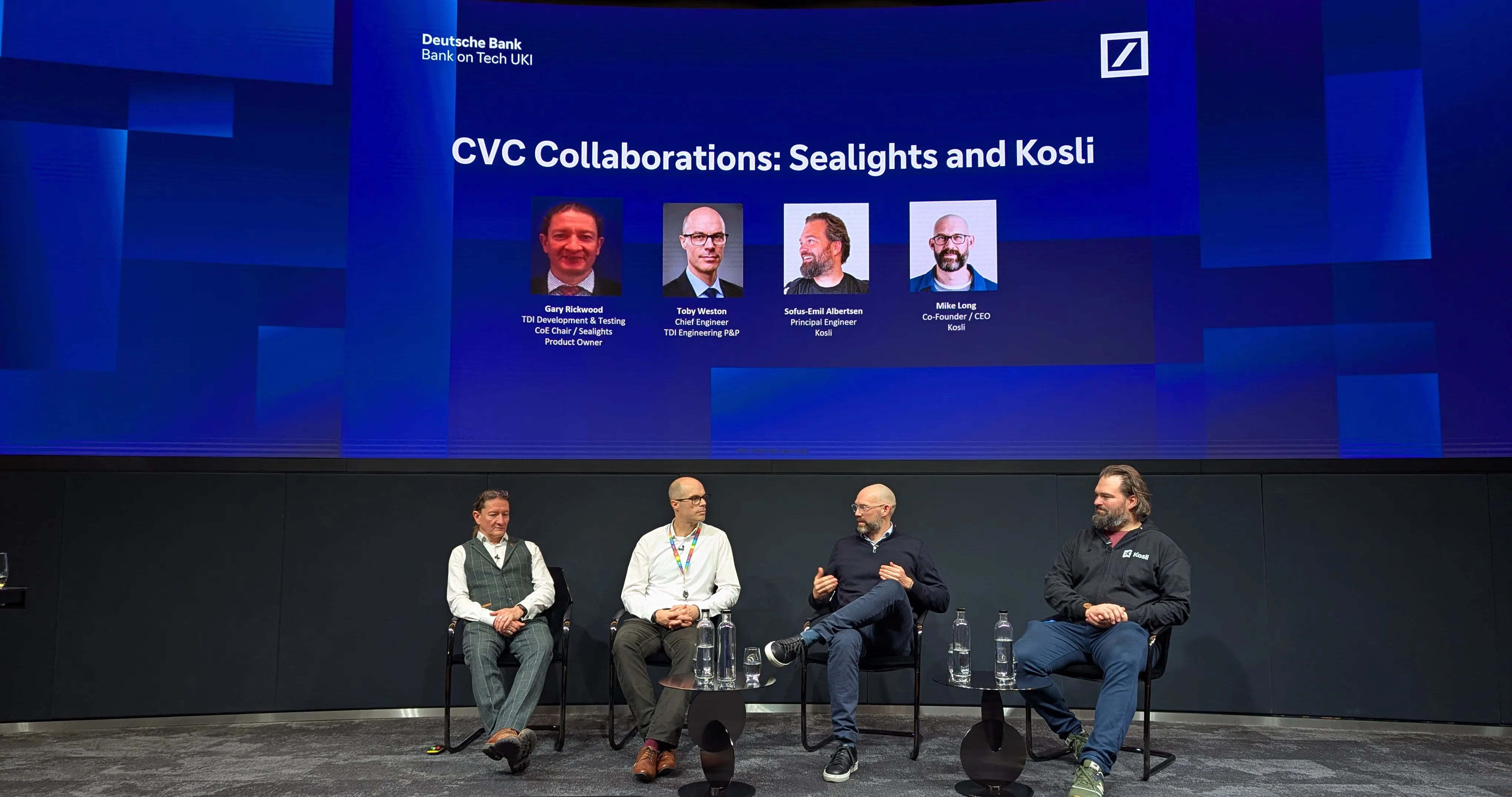 Bank on Tech panel discussion with Kosli