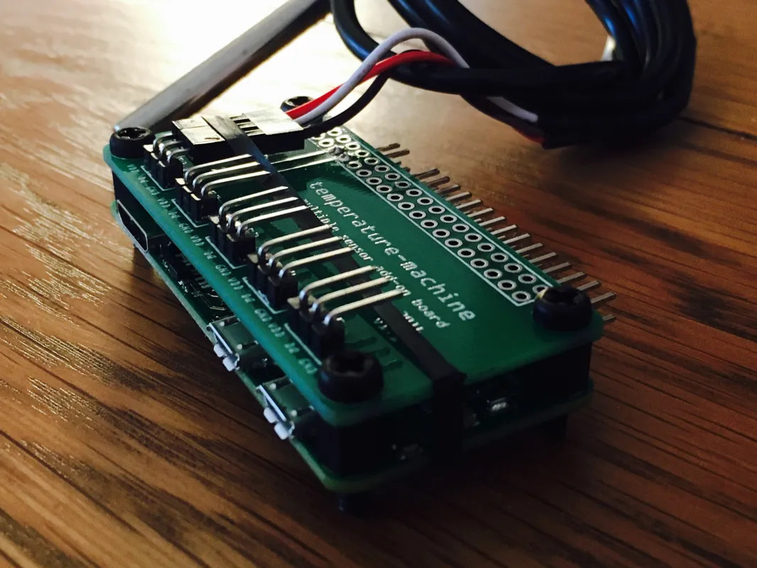 Add on board for temperature-machine